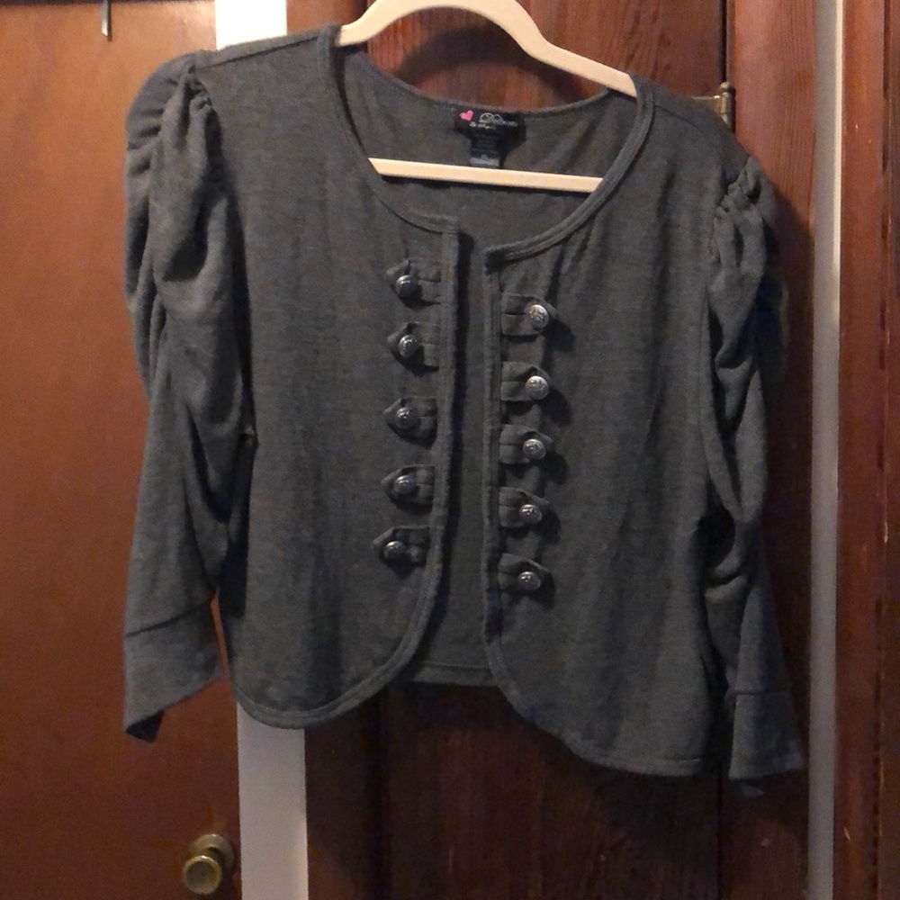 Military style bolero